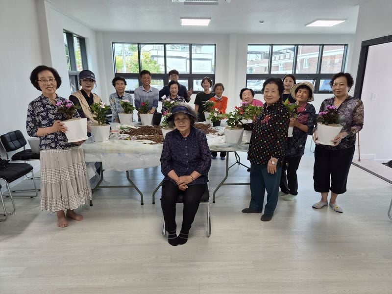 점촌3동 골목환경 개선 화분 관리 교육