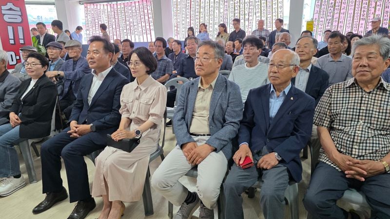 김학홍 문경시장 당선인 선거사무소 해단