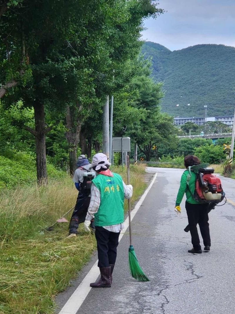 점촌4동 새마을회, 여름 맞이 환경정화 활동 구슬땀