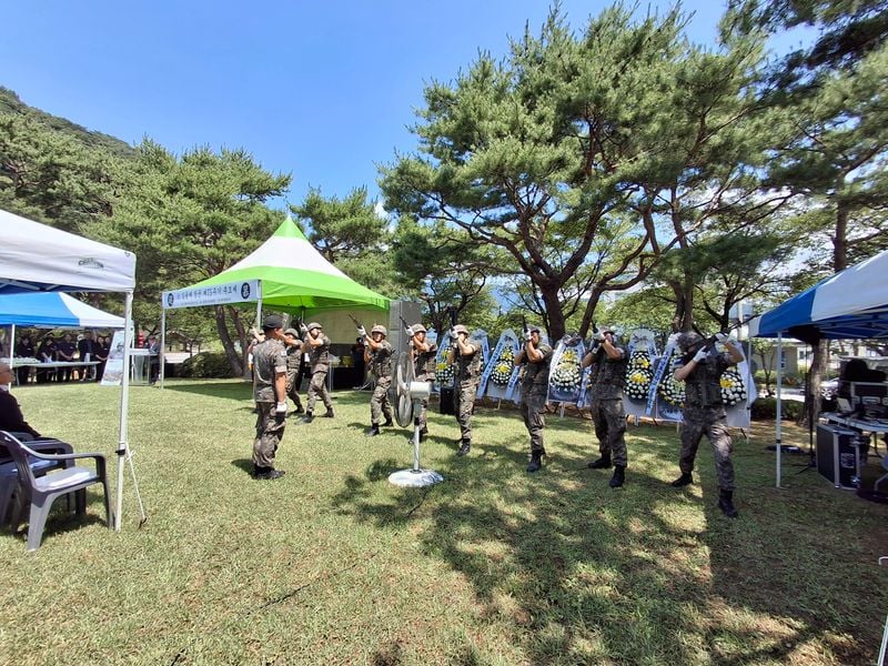 문경 출신 6·25 영웅 김용배 장군 제75주기 추모제 봉행