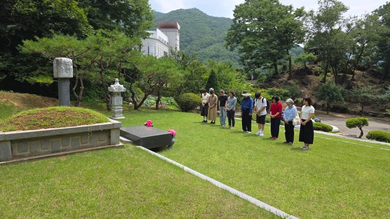 가네코 후미코 여사 서거 100주기 앞두고 추모 발길 이어져