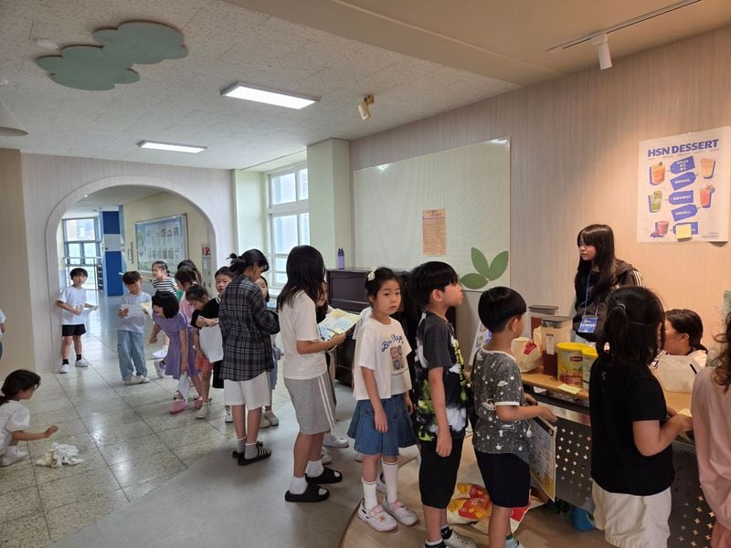 호서남초등학교, 친구데이 위카페 운영