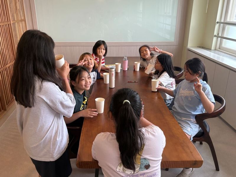호서남초등학교, 친구데이 위카페 운영
