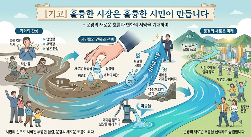 [기고] 훌륭한 시장은 훌륭한 시민이 만듭니다