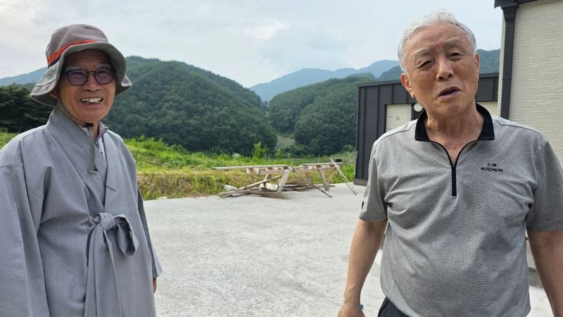경북 문경시 동로면 석항리 '누리치유마을' 조성의 인연이 있는 김병회 답사회 전 회장