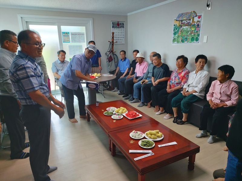 문경시 영순면, 중복 맞아 경로당 방문 소통 행정 펼쳐