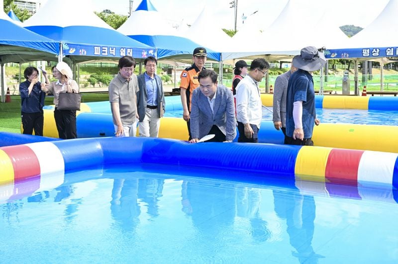 문경시, 영강 어린이 물놀이장 운영·물놀이 축제 개최