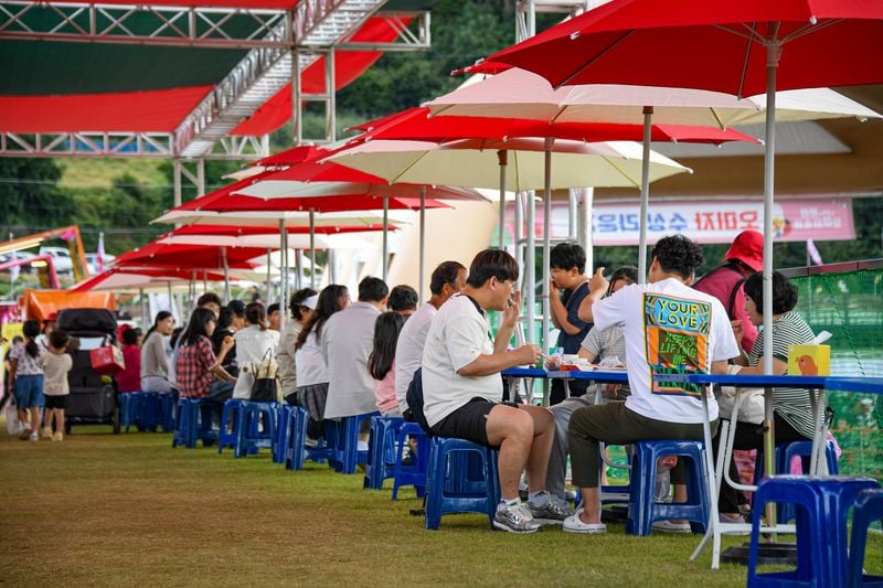 문경오미자축제 미각체험관 부스 운영자 모집