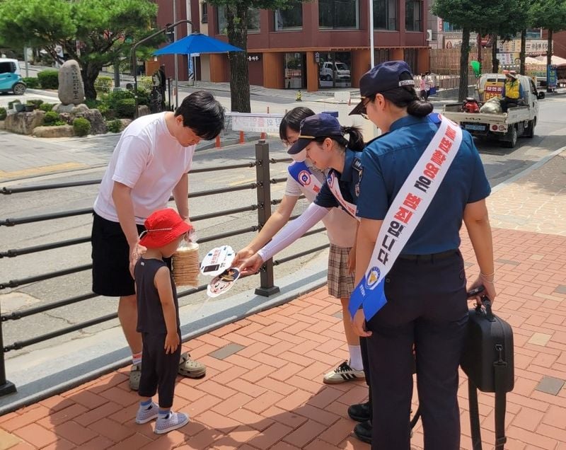 문경경찰서, 피서지 안전부터 청소년 치안 체험까지…