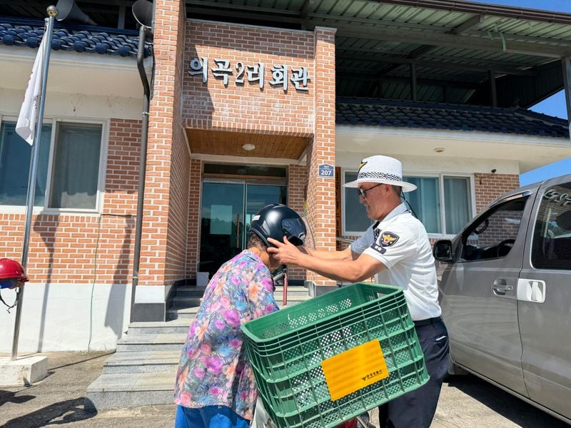 문경경찰서, 고령자 대상 ‘찾아가는 교통안전교육’ 실시