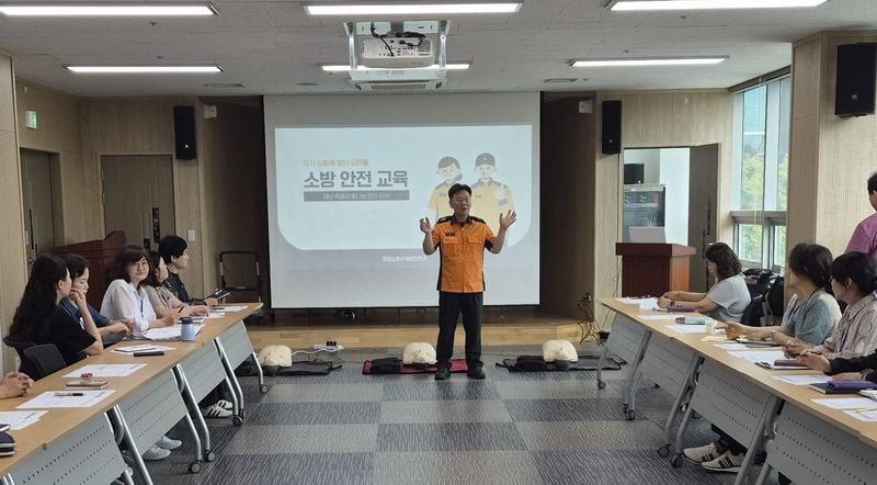 문경시노인회·문경소방서, 399개 경로당 소방안전교육 실시