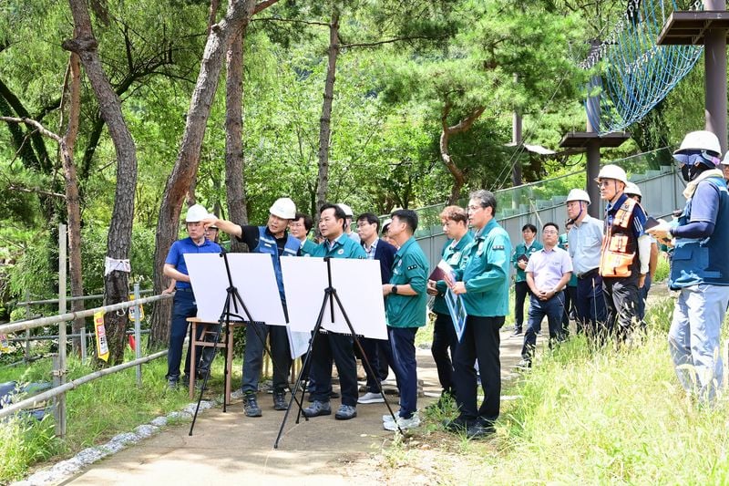 김학홍 문경시장, 주요 현안 사업장 찾아 ‘현장서 답 찾는다’