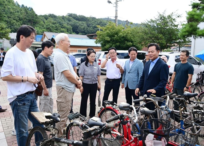 문경시, 찾아가는 자전거 무상 수리 센터 운영 시작