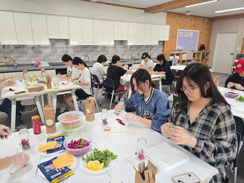 문경여중, 꽃 식초로 환경보호·이웃사랑 실천
