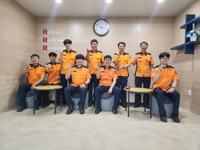 신봉석 문경소방서장, 풍수해·산사태 초기 대응 점검·현장 대원 격려