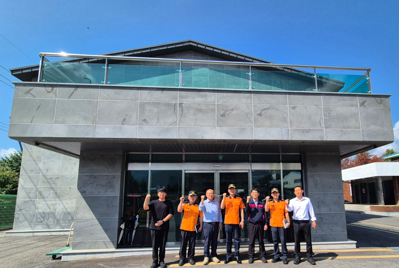 신봉석 문경소방서장, ㈜삼동 문경공장 현장점검