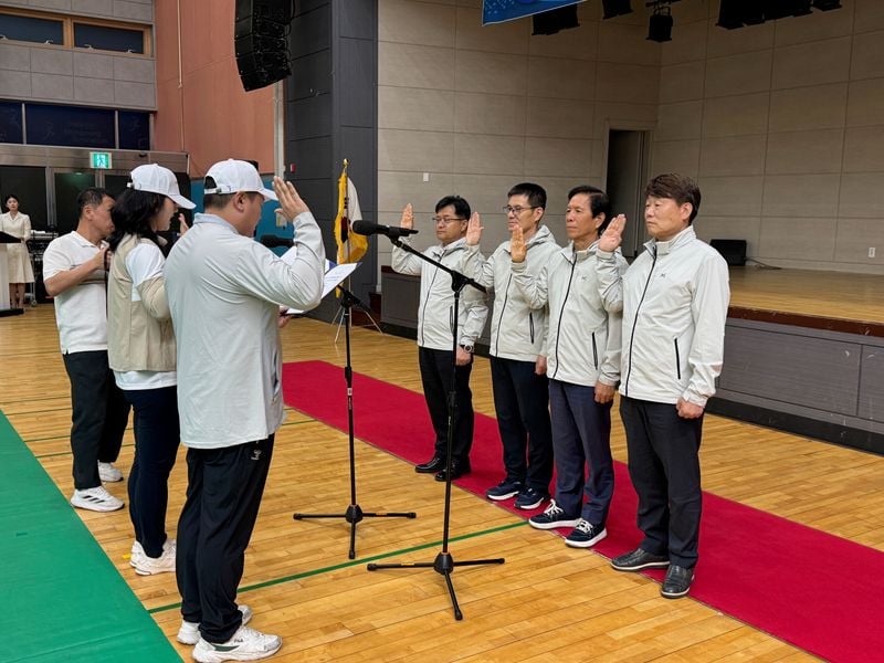 제36회 경북도민생활체육대축전 문경시 선수단 결단식 개최