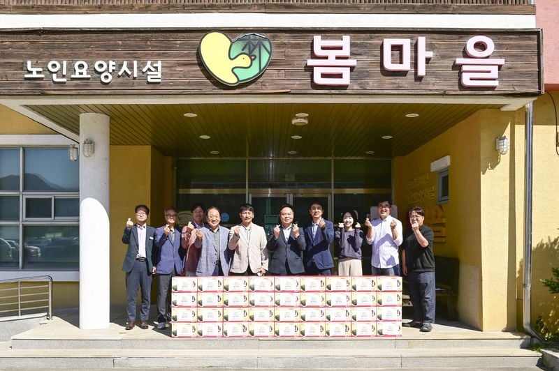 김학홍 문경시장 봄마을 방문