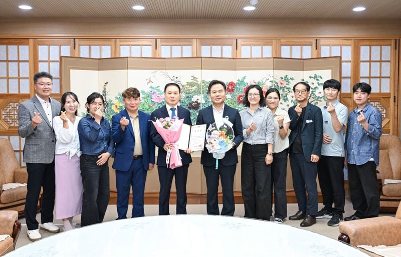 정동한 전 산북면장, 문경시종합자원봉사센터장 취임