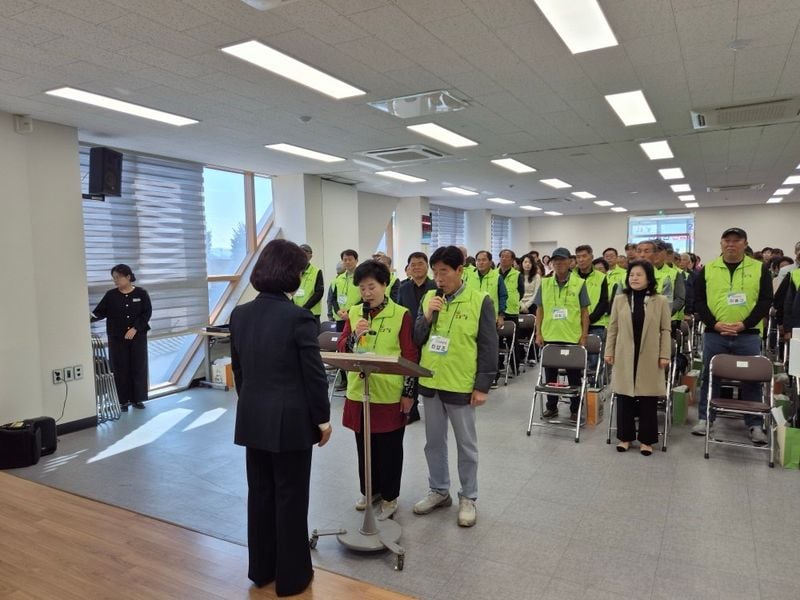 문경시보건소, 산양면 건강마을 조성사업 발대식 개최