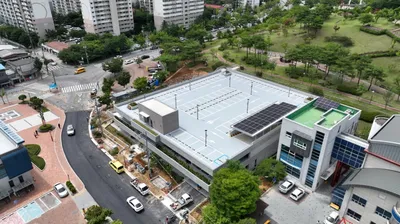 문경시청 권역 주차타워 준공 ....  시청 일대 주차난 숨통
