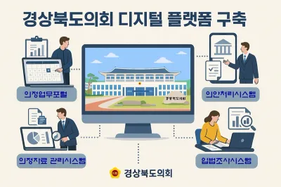 경상북도의회, 디지털 지방의정 플랫폼 구축