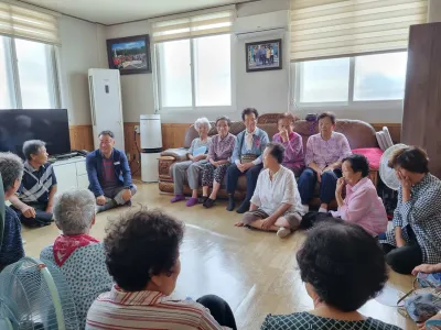 이혜동 마성면장, 경로당 찾아 어르신들에게 취임인사