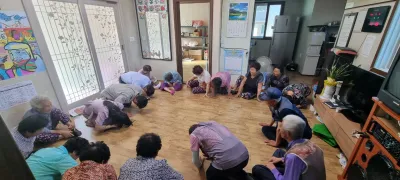 김우근 산북면장, 부임 인사하고, 경로당 안전 점검