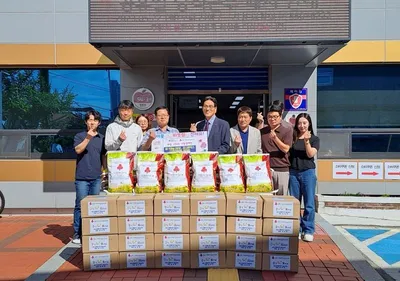 ㈜국제안전기술공사 남시욱 대표, 추석 선물 기탁