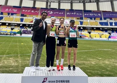 문경시청 육상 간판 조하림, 제106회 전국체육대회 금메달