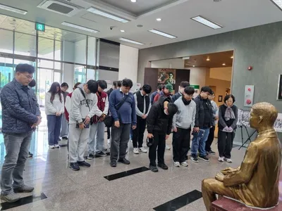 원광대 역사문화학과 학생들, 박열의사기념관 찾아