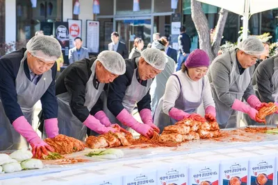 문경시우리음식연구회 ‘사랑의 김장 나눔 행사’로 따뜻한 온정 나눠