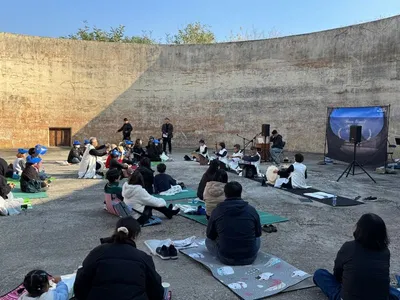 문 닫은 문경시멘트공장 ‘베이신’에서 음악회 개최