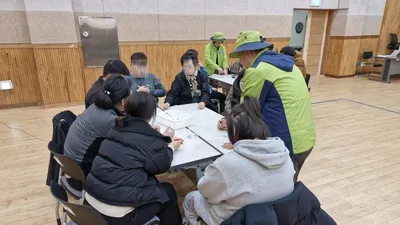 문경시 청소년수련관에서 발달장애인 대상 다도·명상체험