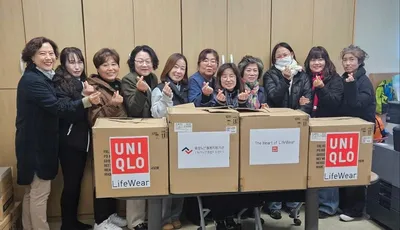 문경지역자활센터, 취약 어르신 95명에 보온 의류 지원