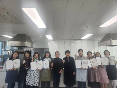문경시 평생학습관 ‘브런치제조관리사 1급’ 20여 명 배출