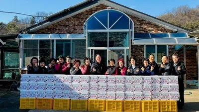 호계면 종합자원봉사회, ‘사랑의 김장’ 나눔 봉사