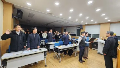 문경대학교 사회복지사 선서식-사회복지현장실습 성과보고회 가져