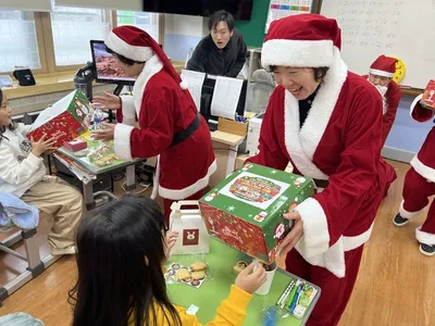 농암면 지보협, 어린이들에게 크리스마스 추억 선물