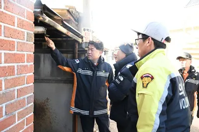 문경소방서, 겨울철 화목보일러 화재예방 ‘현장 안전 지도’