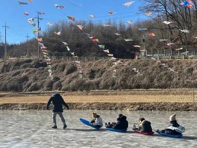 문경시 청소년 방과 후 아카데미, 얼음썰매 체험 운영