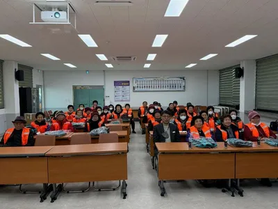 산북면, 2026년 노인일자리사업 안전-치매예방교육 가져