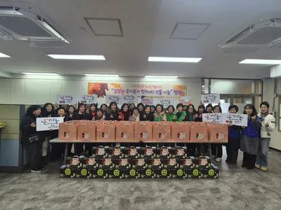 문경시종합자원봉사센터, 독거어르신에 생필품-방한용품 나눠