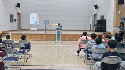 문경 영순초등학교, 전교학생회장ㆍ부회장 선거 실시