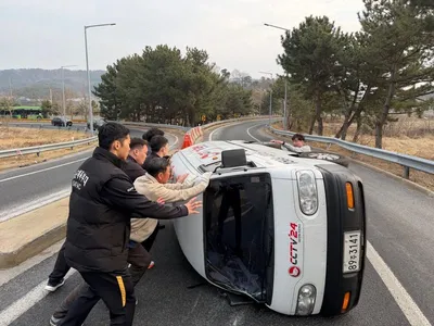 “국가대표보다 국민이 먼저”… 대회 가던 군인 선수들, 교통사고 현장서 시민 구했다