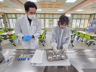문경교육지원청, 급식기구 미생물 검사