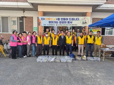 문경시노인회, 첫 ‘칼갈이 봉사’ 호응