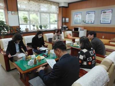 문경교육지원청, 경북조리과학고 찾아 통합사례회의 개최