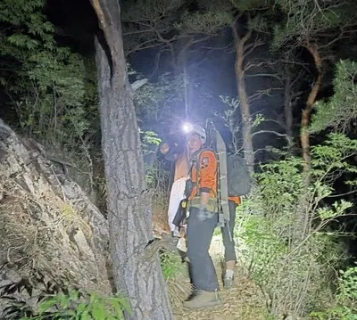 문경소방서, 성주봉 체력저하 등산객 안전 구조