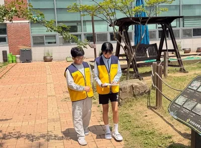문경 호서남초교, 자치순찰대 ‘HSN 어벤져스’ 운영.... 학교폭력 무사고 100일